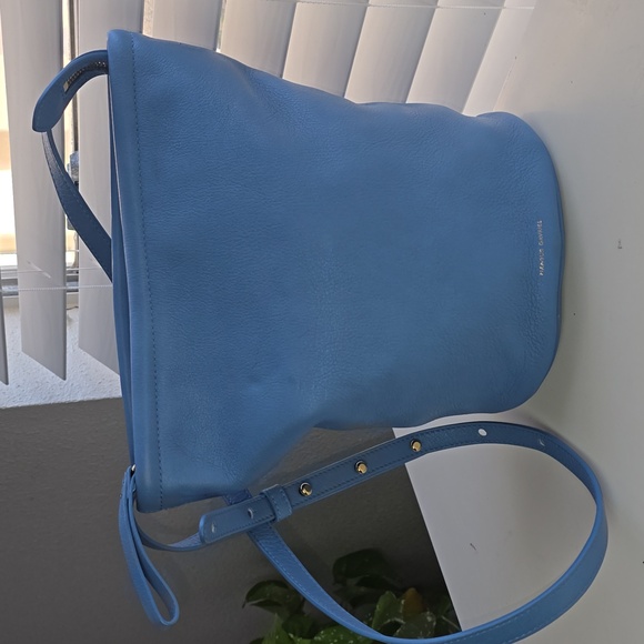 Mansur Gavriel Handbags - Mansur Gavriel Blue Bucket Bag
